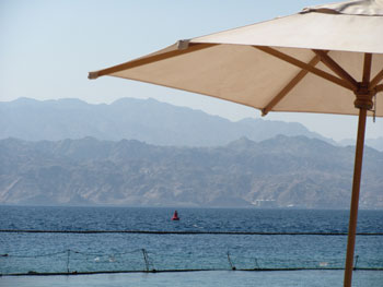 View of the Gulf of Eilat