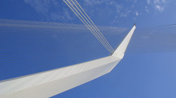 Calatrava Bridge of Strings Jerusalem