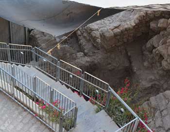 wall from King David era in Jerusale