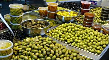 olives in Machane Yehuda, Jerusalem