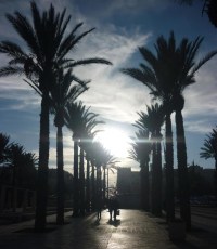 sunset in Jerusalem