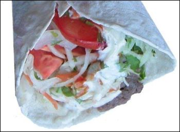 gyros sandwich chicken shawarma