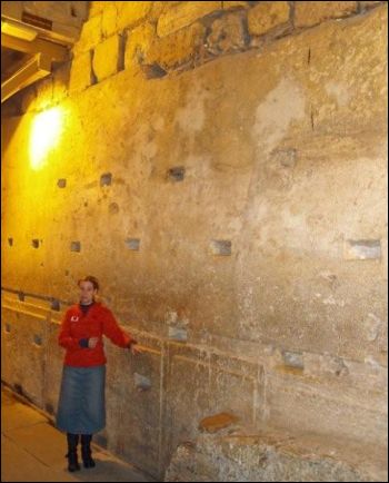 The largest stone in the Western Wall