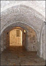 Entrance to St James Church in Jerusalem's Armenian Quarter