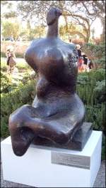 Henry Moore sculpture in Jerusalem