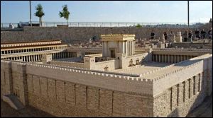 Israel Museum model of Jerusalem c. 70 CE