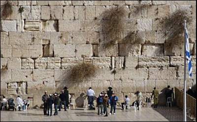 Western Wall in Jerusalem