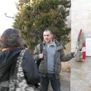 Tour guide in Jerusalem