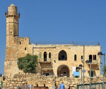 The tomb of the Prophet Samuel in Jerusalem